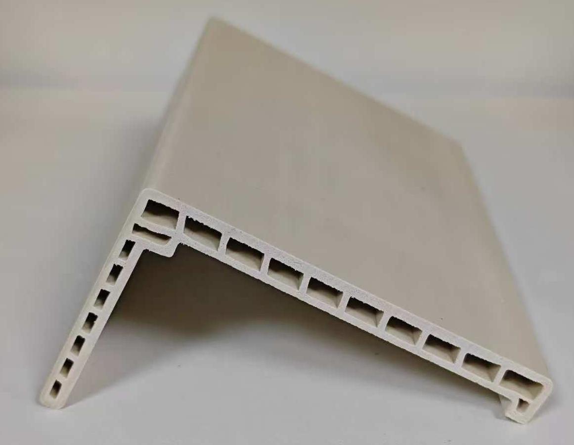60*38/80*60/100*60mm gebroken witte platte WPC-deurarchitraaf